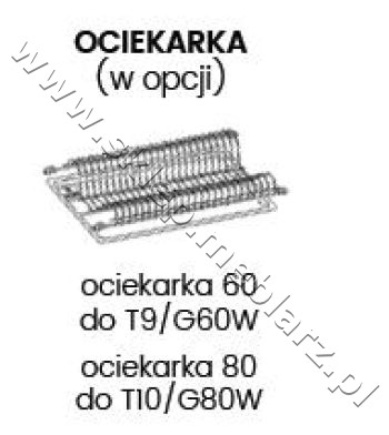 Ociekarka: Z OCIEKARKĄ (+39 zł)